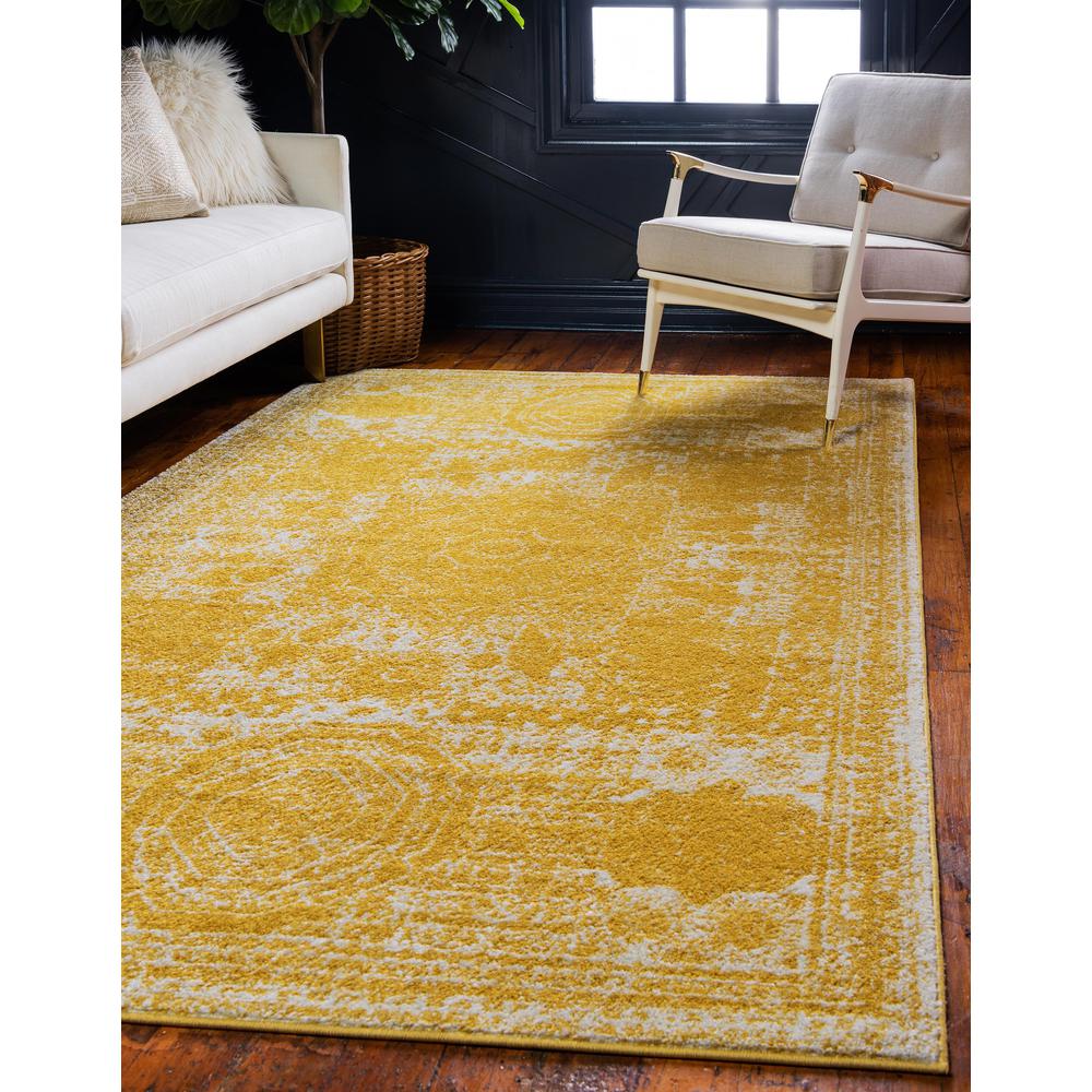 Wells Bromley Rug, Yellow (9' 0 x 12' 0). Picture 2