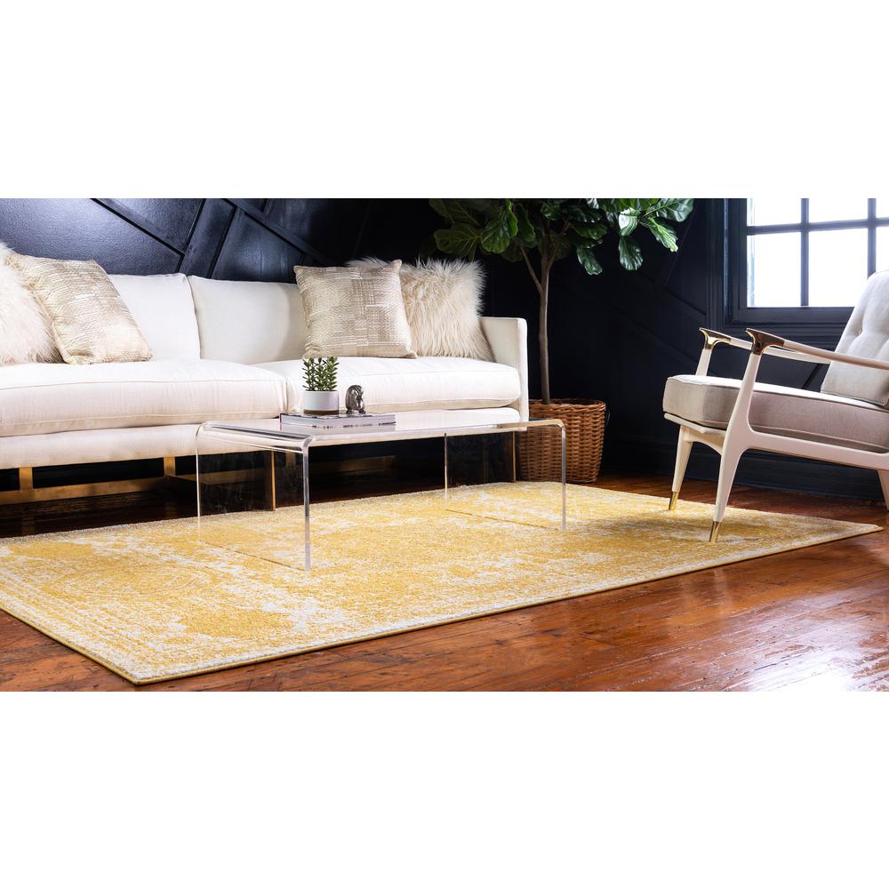 Wells Bromley Rug, Yellow (9' 0 x 12' 0). Picture 3