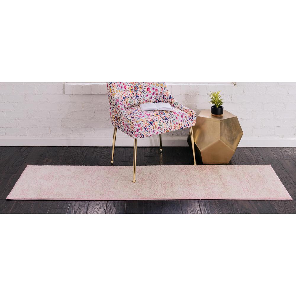Wells Bromley Rug, Pink (2' 0 x 6' 7). Picture 4