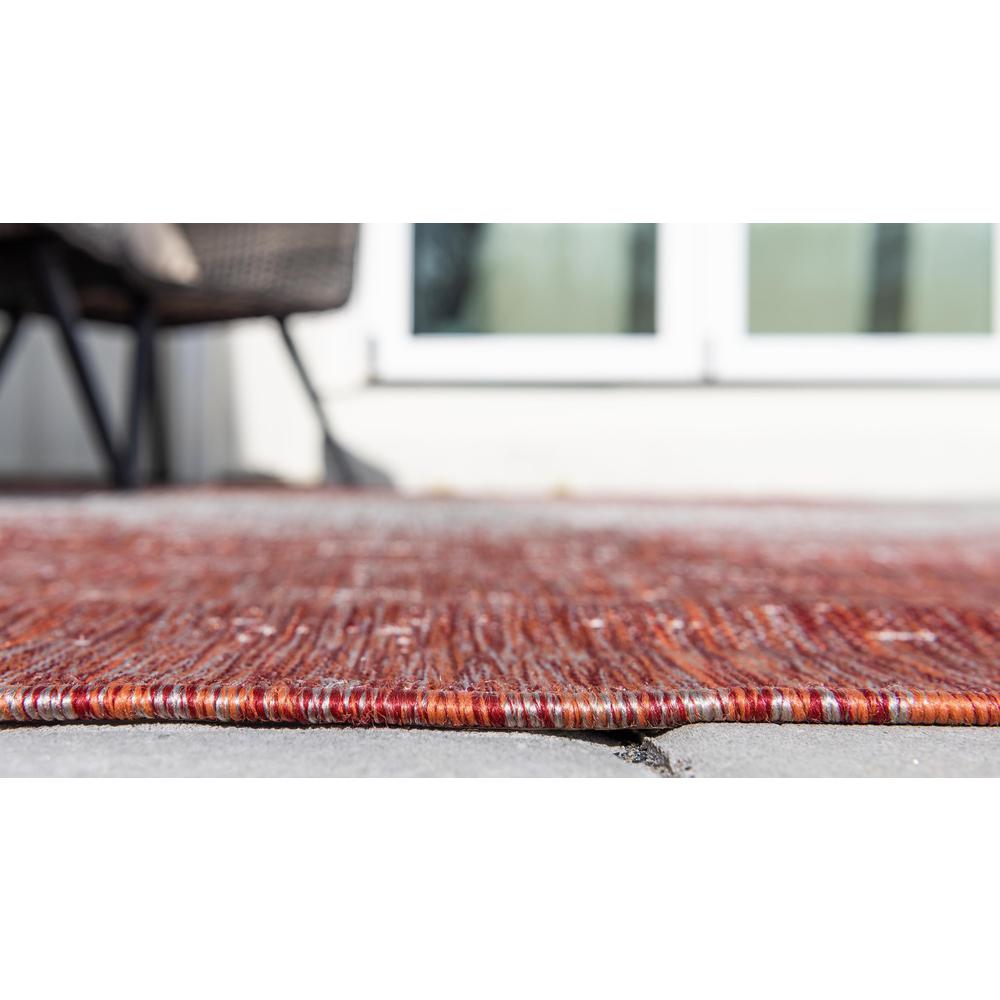 Outdoor Ombre Rug, Rust Red (8' 0 x 11' 4). Picture 5