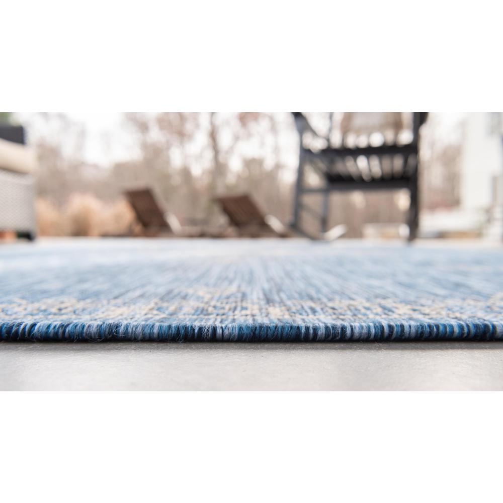 Outdoor Antique Rug, Blue (8' 0 x 11' 4). Picture 4