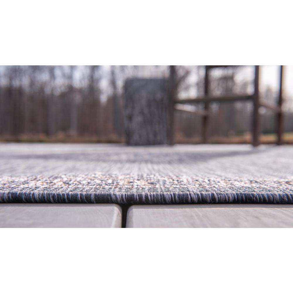 Outdoor Antique Rug, Charcoal Gray (8' 0 x 11' 4). Picture 5