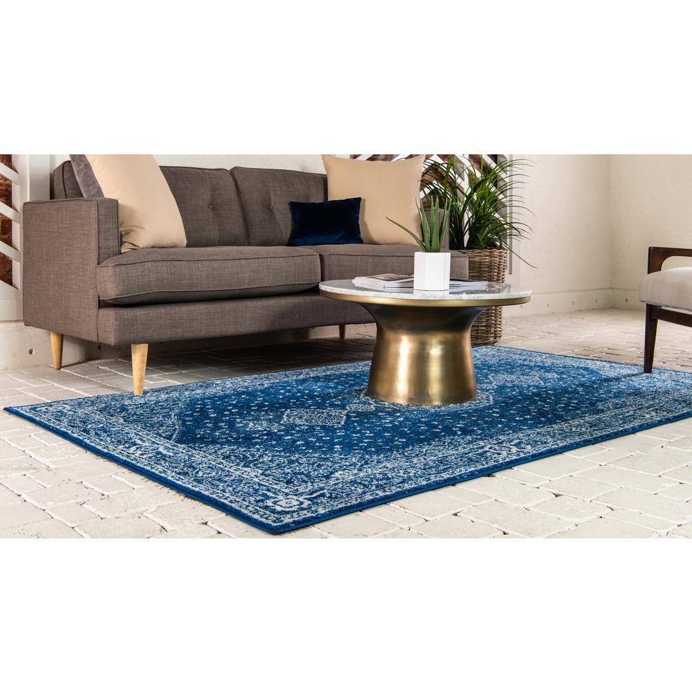 Midnight Bromley Rug, Navy Blue (3' 3 x 5' 3). Picture 3