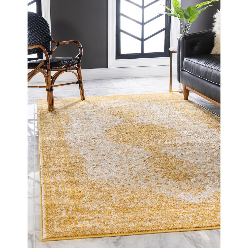 Midnight Bromley Rug, Yellow (3' 3 x 5' 3). Picture 2