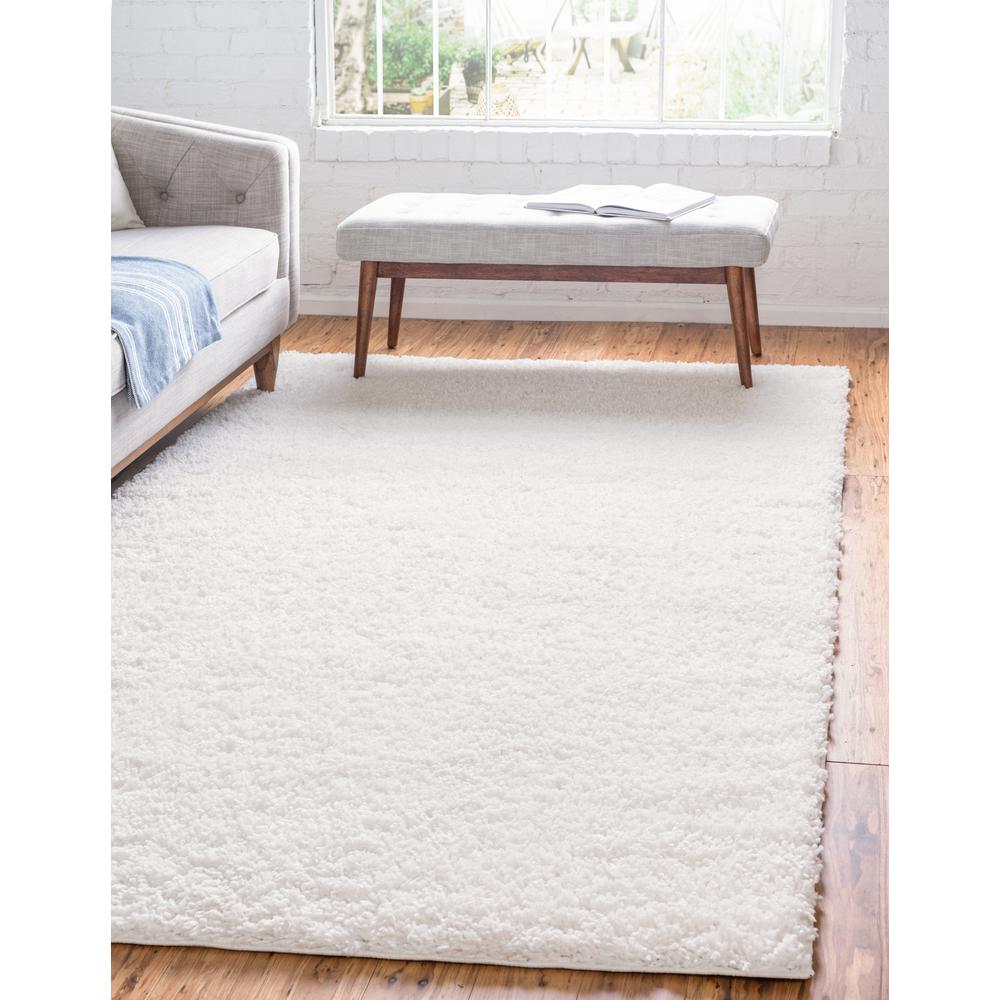 Davos Shag Rug, Ivory (3' 3 x 5' 3). Picture 2
