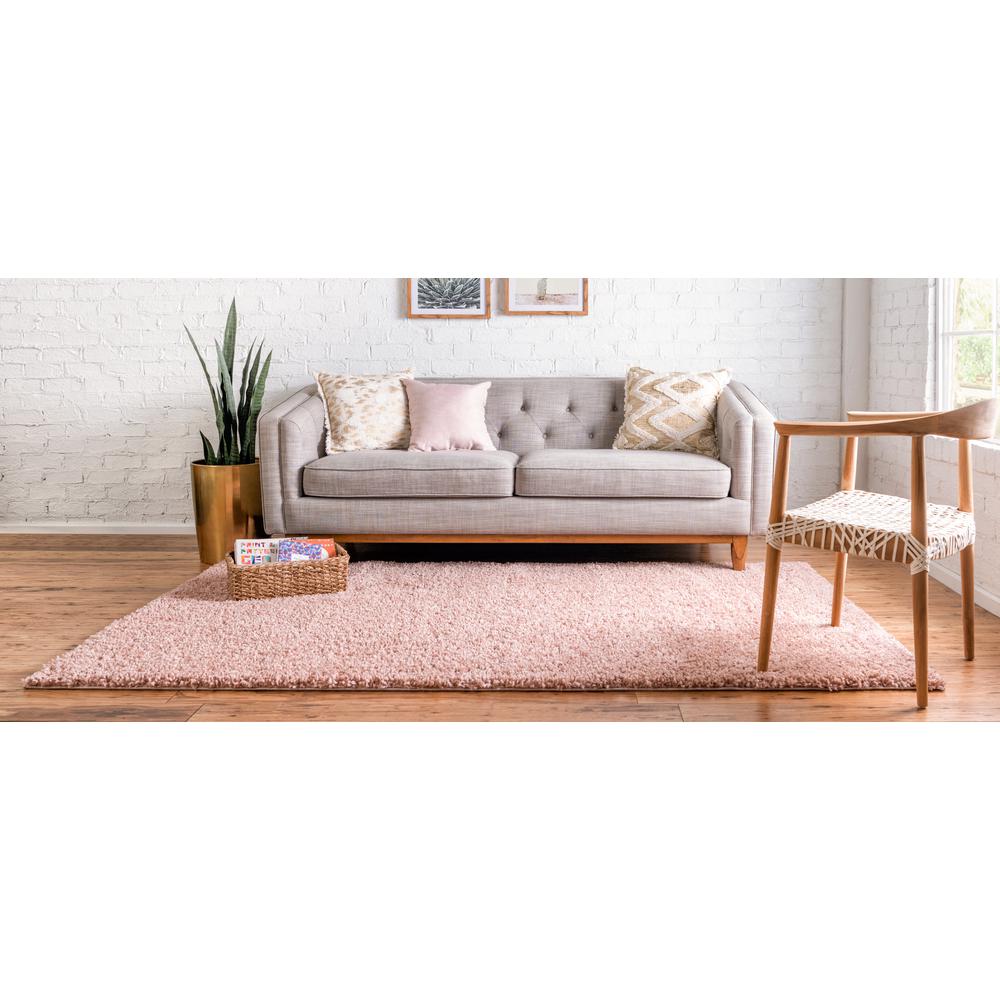 Davos Shag Rug, Dusty Rose (3' 3 x 5' 3). Picture 4