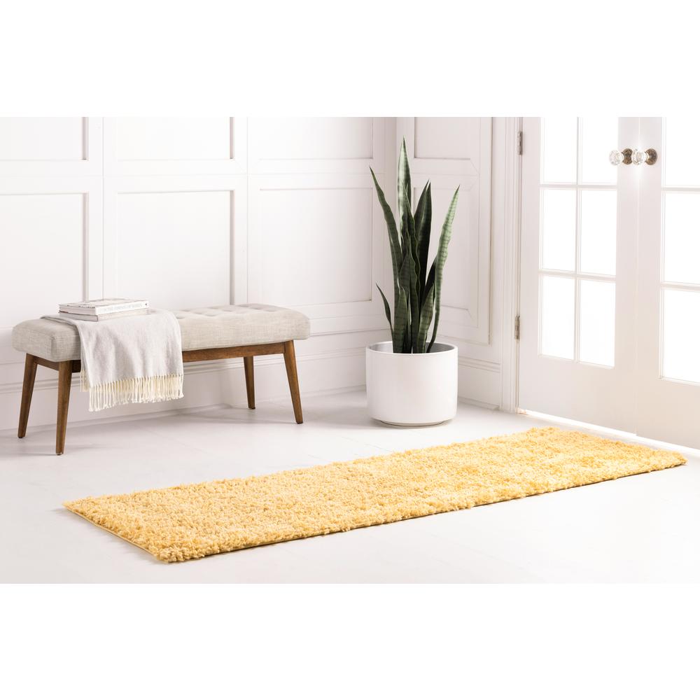 Davos Shag Rug, Sunglow (2' 7 x 10' 0). Picture 4