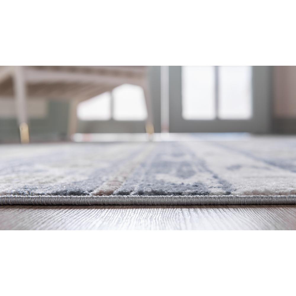 Orford Portland Rug, Navy Blue/Tan (6' 0 x 6' 0). Picture 5