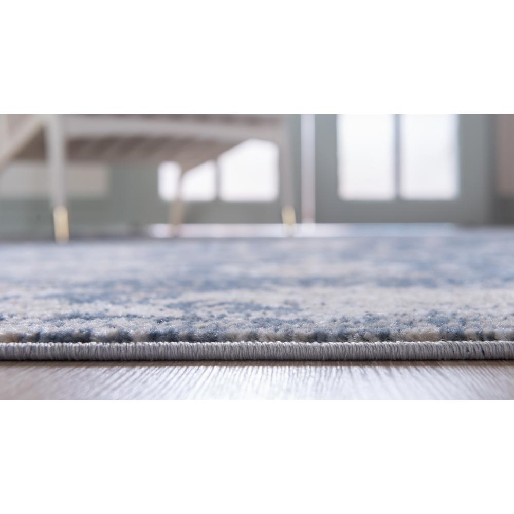 Central Portland Rug, Blue (6' 0 x 6' 0). Picture 5