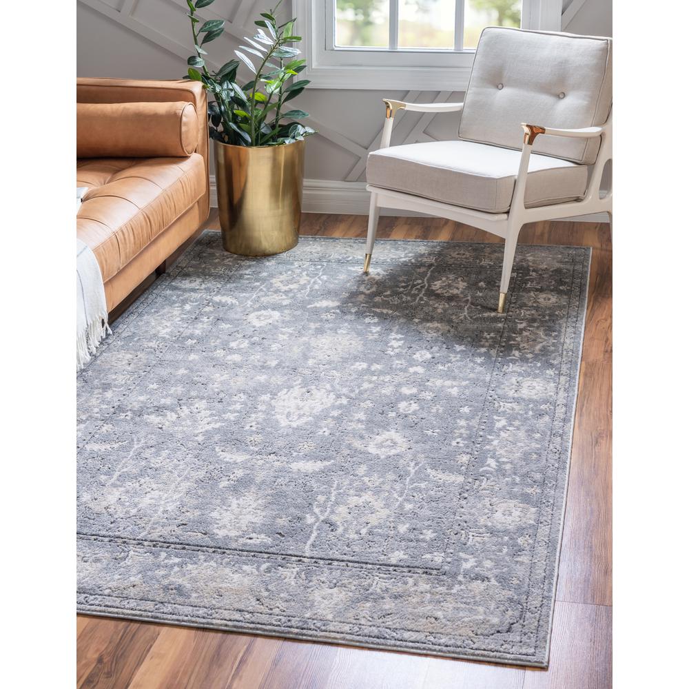 Central Portland Rug, Gray (4' 0 x 6' 0). Picture 2