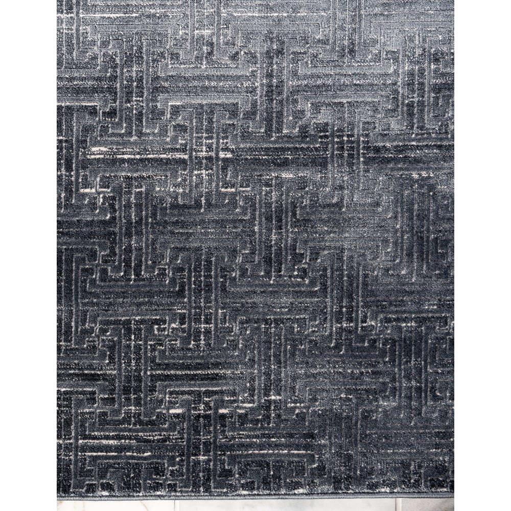 Uptown Park Avenue Area Rug 1' 8" x 1' 8", Square Navy Blue. Picture 7