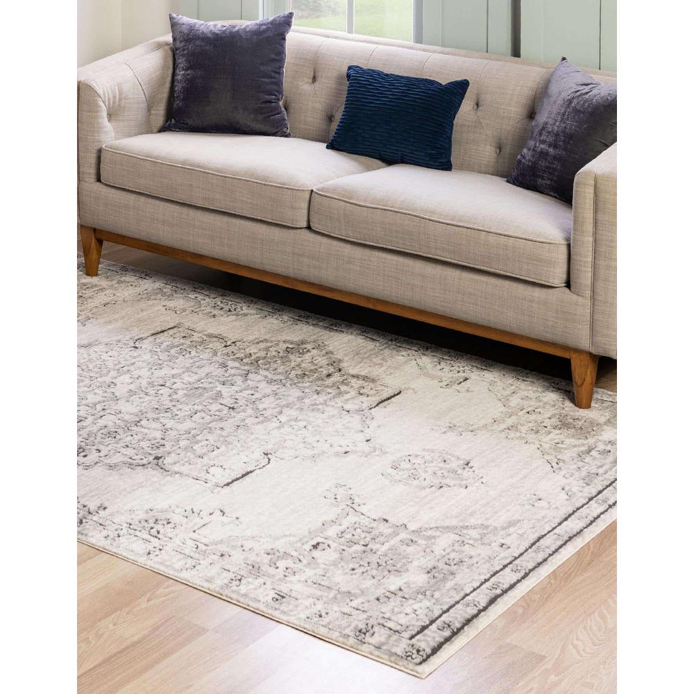 Nyla Collection, Area Rug, Ivory, 5' 3" x 8' 0", Rectangular. Picture 3