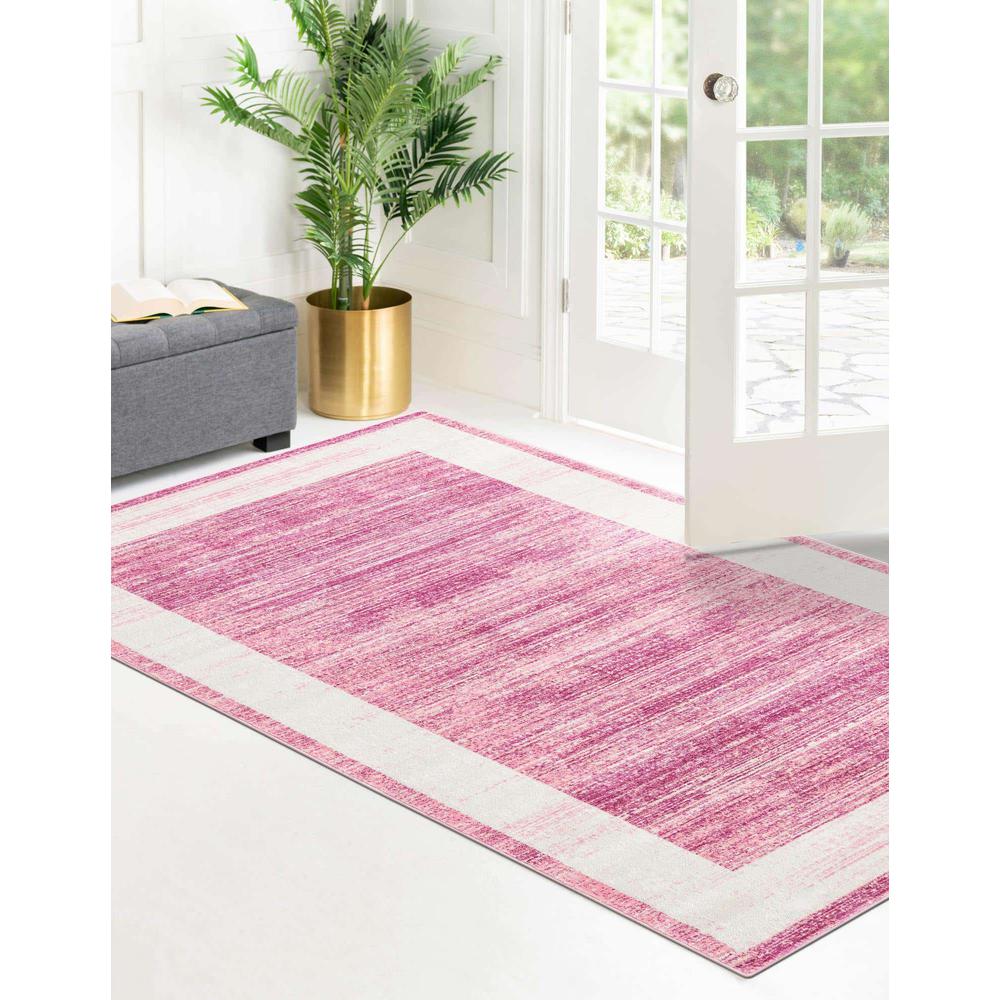 Uptown Yorkville Area Rug 2' 0" x 3' 1", Rectangular Pink. Picture 3