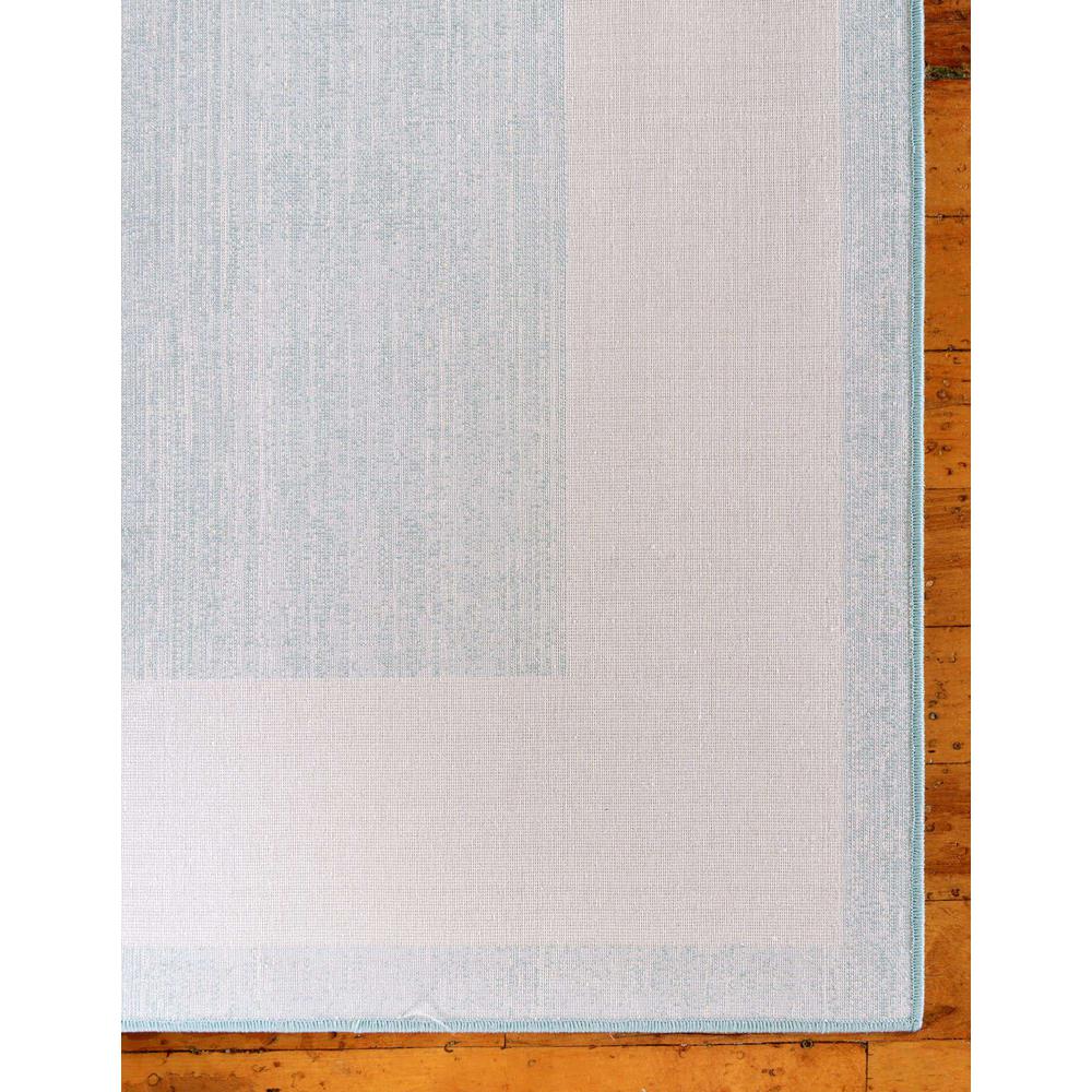 Uptown Yorkville Area Rug 2' 7" x 8' 0", Runner Turquoise. Picture 6
