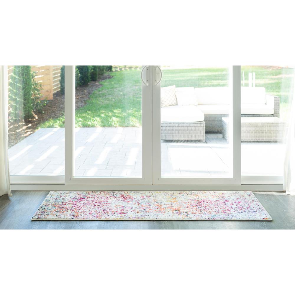 Unique Loom 8 Ft Runner in Ivory (3150560). Picture 4