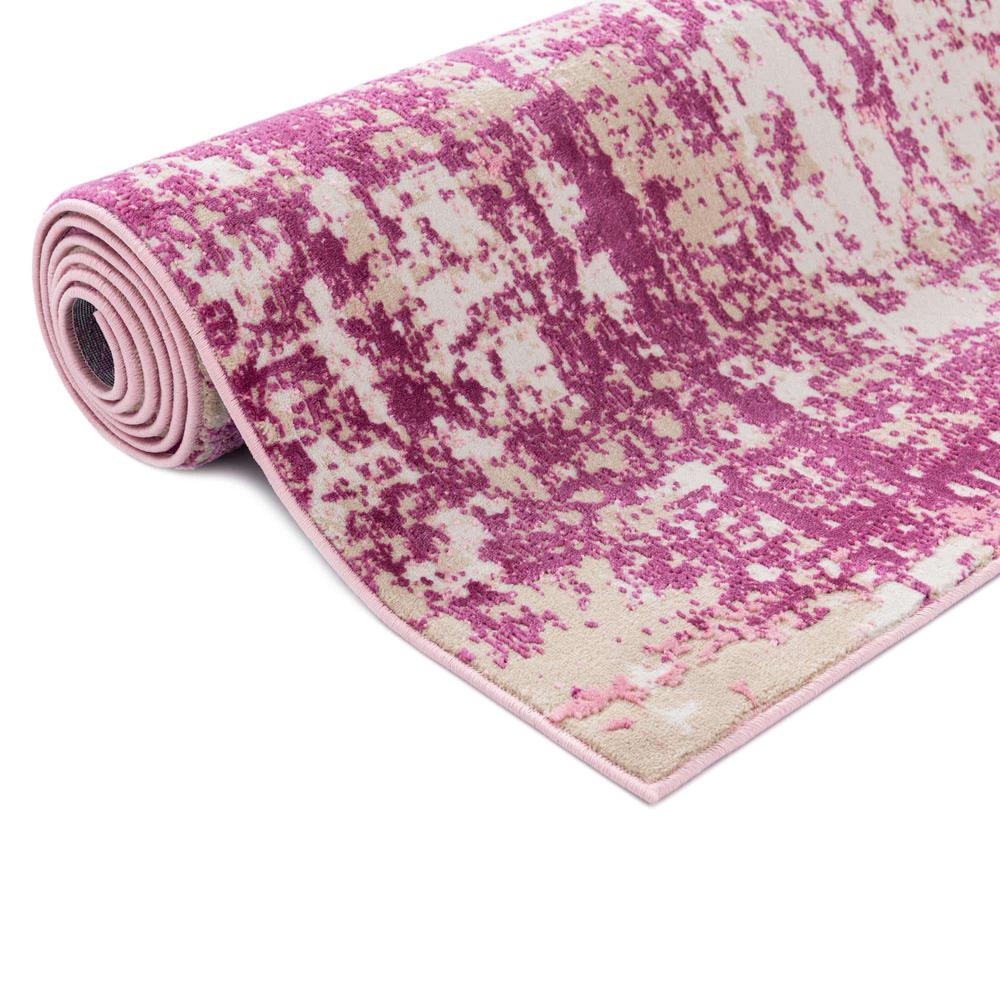 Uptown Lexington Avenue Area Rug 2' 2" x 6' 1", Runner Pink. Picture 4