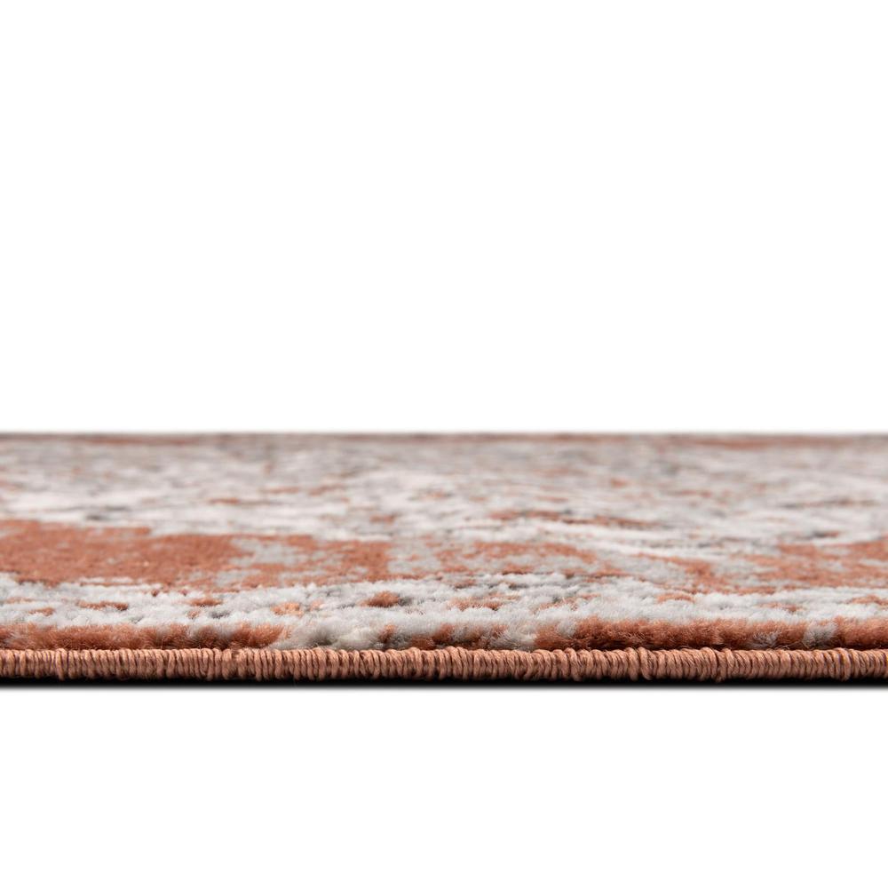 Nyla Collection, Area Rug, Salmon Pink, 5' 3" x 8' 0", Rectangular. Picture 4
