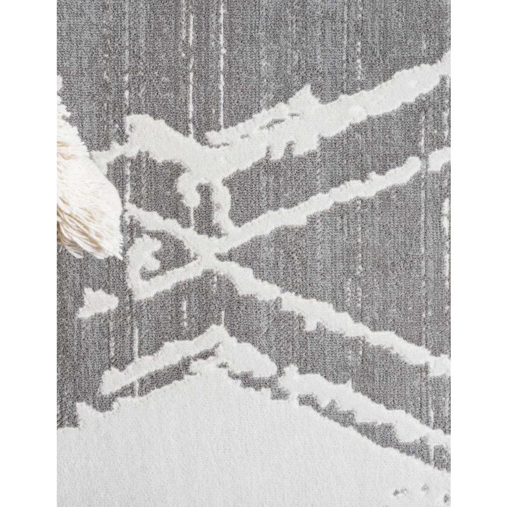 Uptown Carnegie Hill Area Rug 2' 7" x 8' 0", Runner Gray. Picture 4