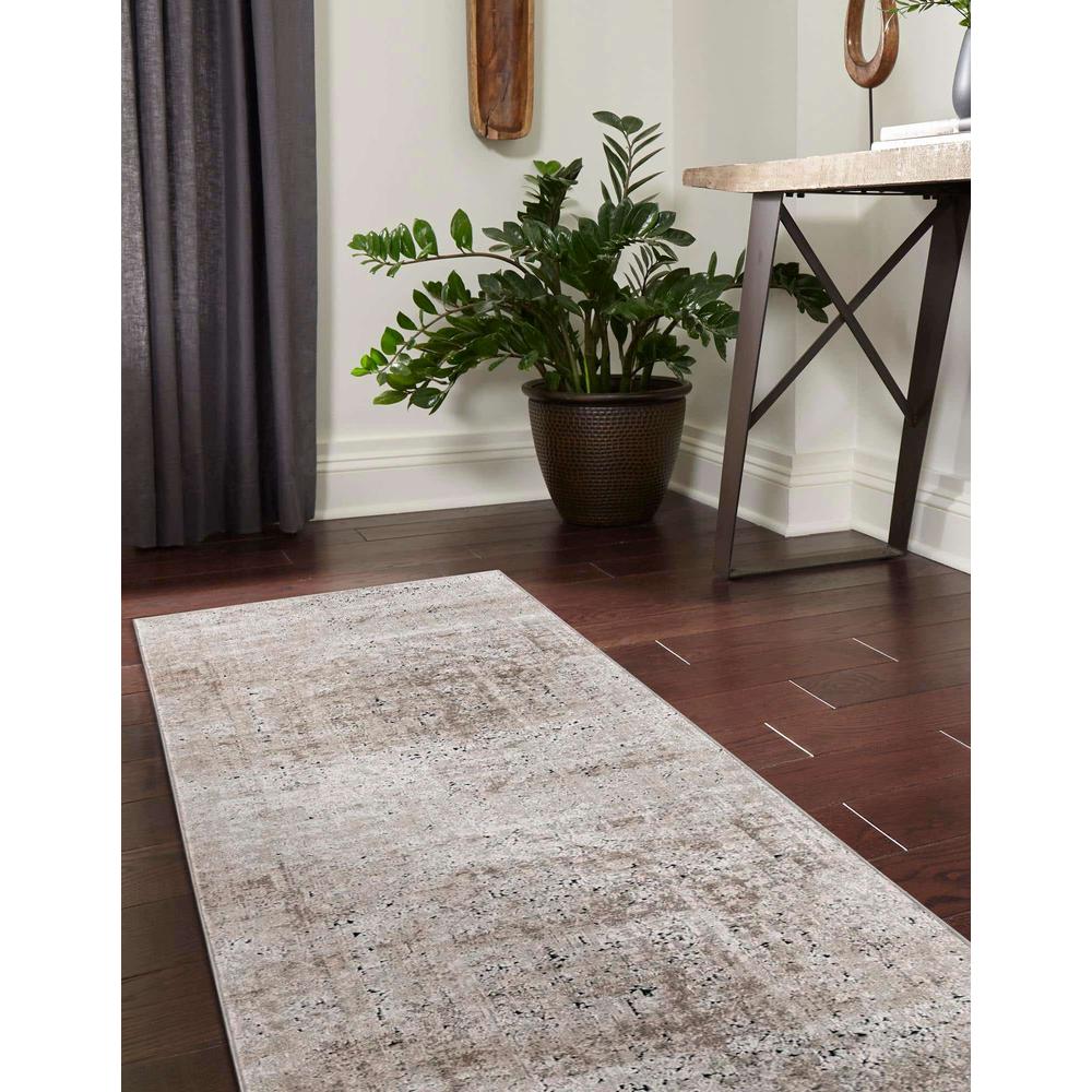 Chateau Quincy Area Rug 2' 7" x 10' 0", Runner Beige. Picture 3