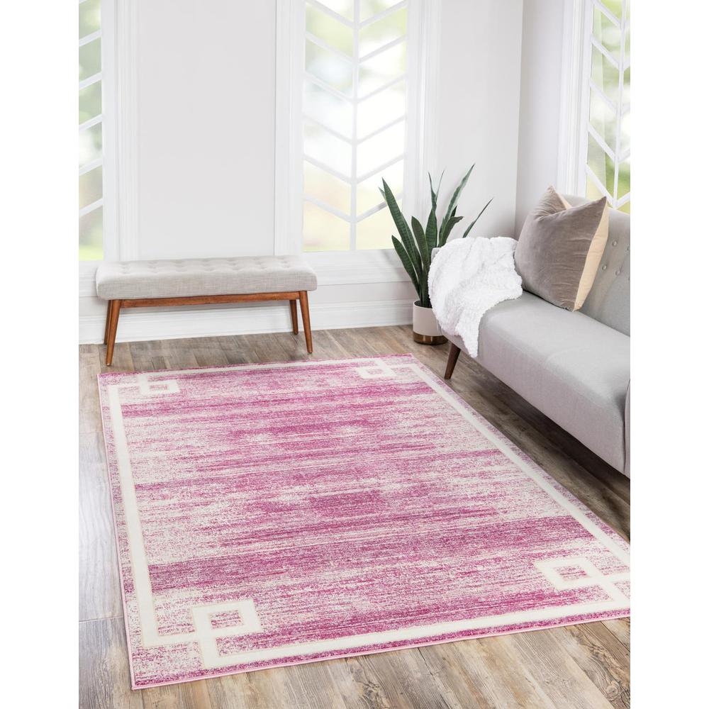 Uptown Lenox Hill Area Rug 7' 10" x 10' 0", Rectangular Pink. Picture 2