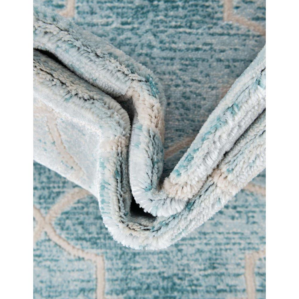 Uptown Area Rug 2' 7" x 13' 11", Runner, Teal. Picture 9