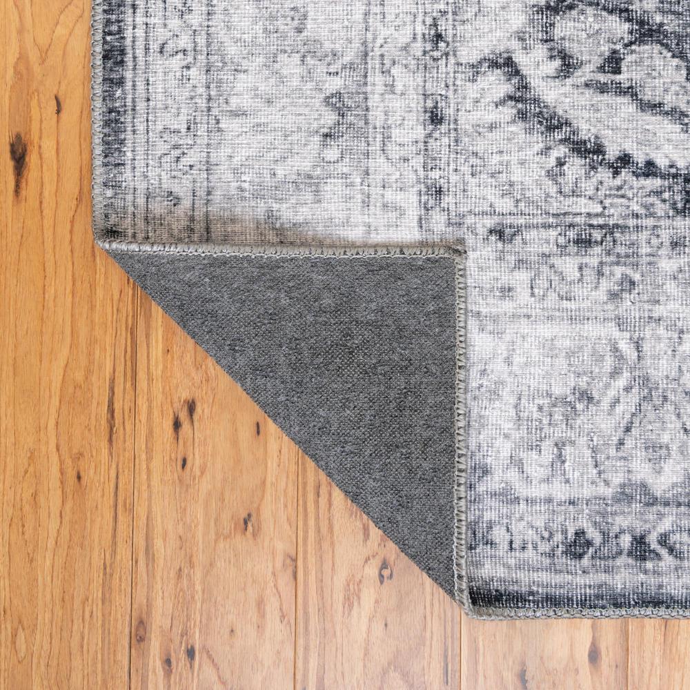 Unique Loom Rectangular 3x5 Rug in Charcoal (3161313). Picture 6