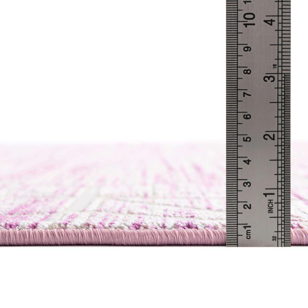 Uptown Fifth Avenue Area Rug 9' 0" x 12' 0", Rectangular Pink. Picture 5
