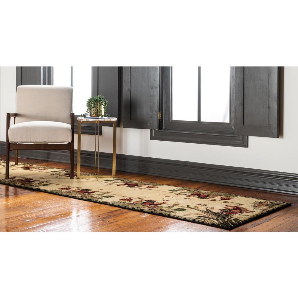 Unique Loom 12 Ft Runner in Ivory (3153914). Picture 3