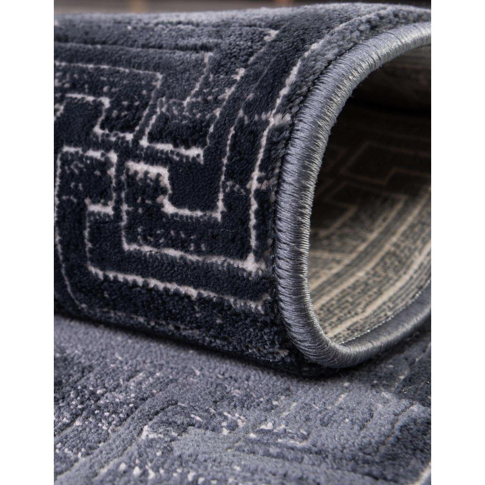 Uptown Park Avenue Area Rug 1' 8" x 1' 8", Square Navy Blue. Picture 5