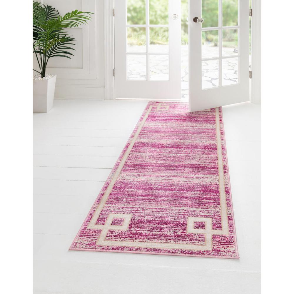 Uptown Lenox Hill Area Rug 2' 7" x 8' 0", Runner Pink. Picture 2