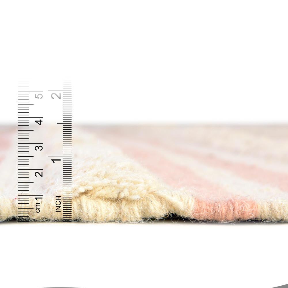 Mesa Collection, Area Rug, Baby Pink, 4' 1" x 6' 1", Rectangular. Picture 5