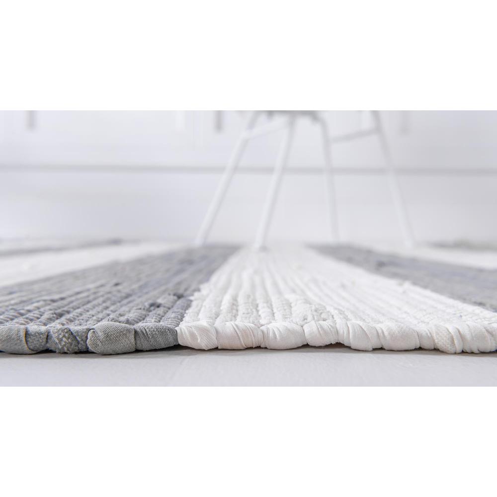 Unique Loom 10 Ft Runner in Gray (3153108). Picture 5
