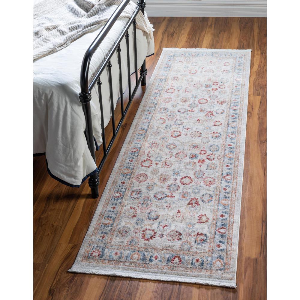 Unique Loom 10 Ft Runner in Ivory (3147943). Picture 2