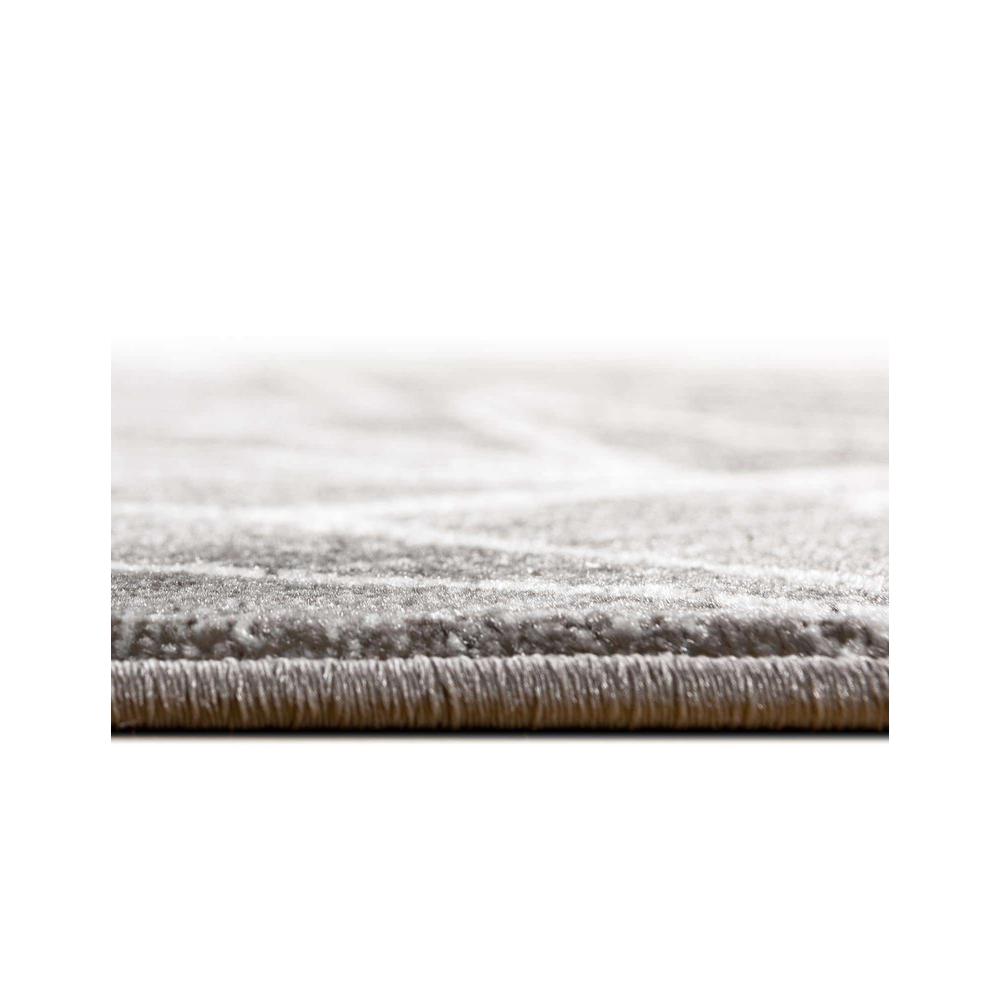Uptown Fifth Avenue Area Rug 1' 8" x 1' 8", Square Gray. Picture 5