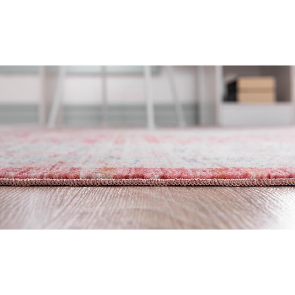 Unique Loom 10 Ft Runner in Red (3147976). Picture 5