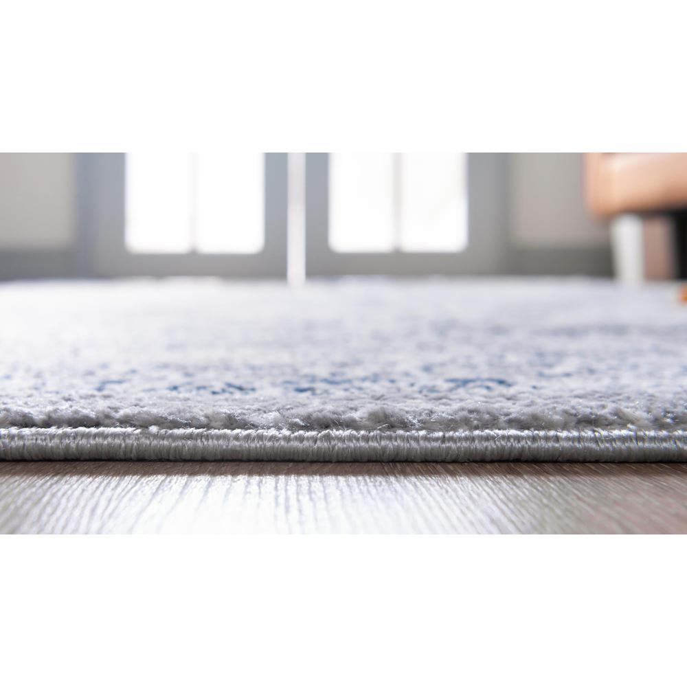 Unique Loom 10 Ft Runner in Gray (3150076). Picture 5