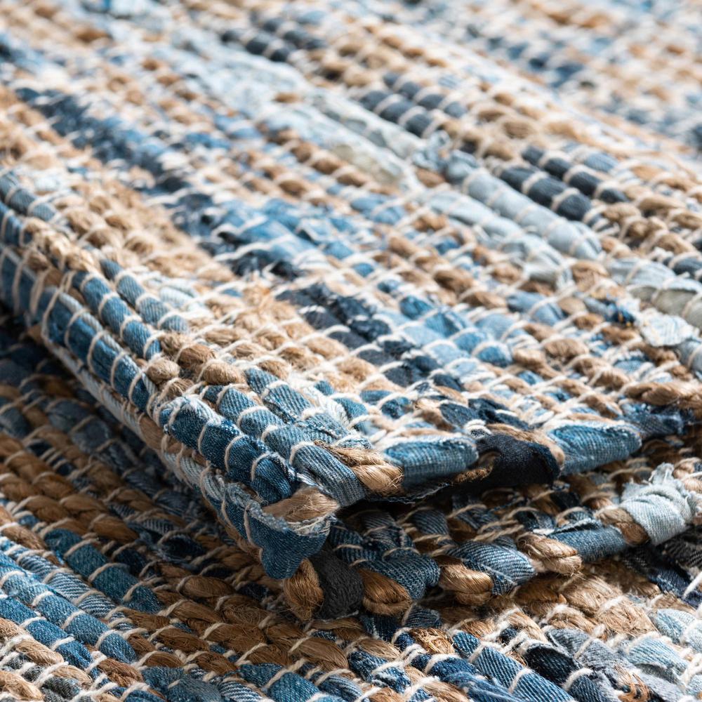 Unique Loom 10 Ft Runner in Blue (3153264). Picture 5