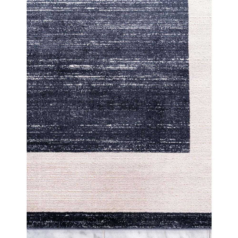 Uptown Yorkville Area Rug 2' 7" x 8' 0", Runner Navy Blue. Picture 9