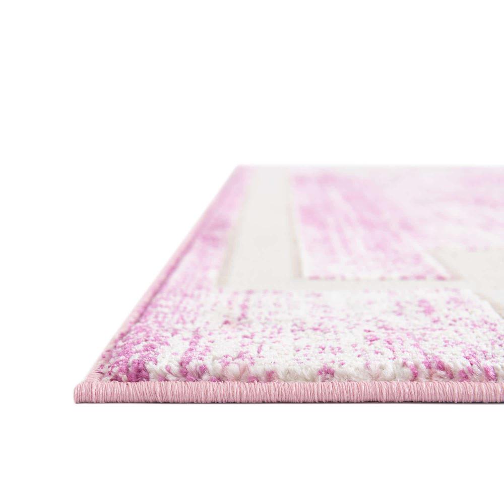 Uptown Lenox Hill Area Rug 7' 10" x 10' 0", Rectangular Pink. Picture 10