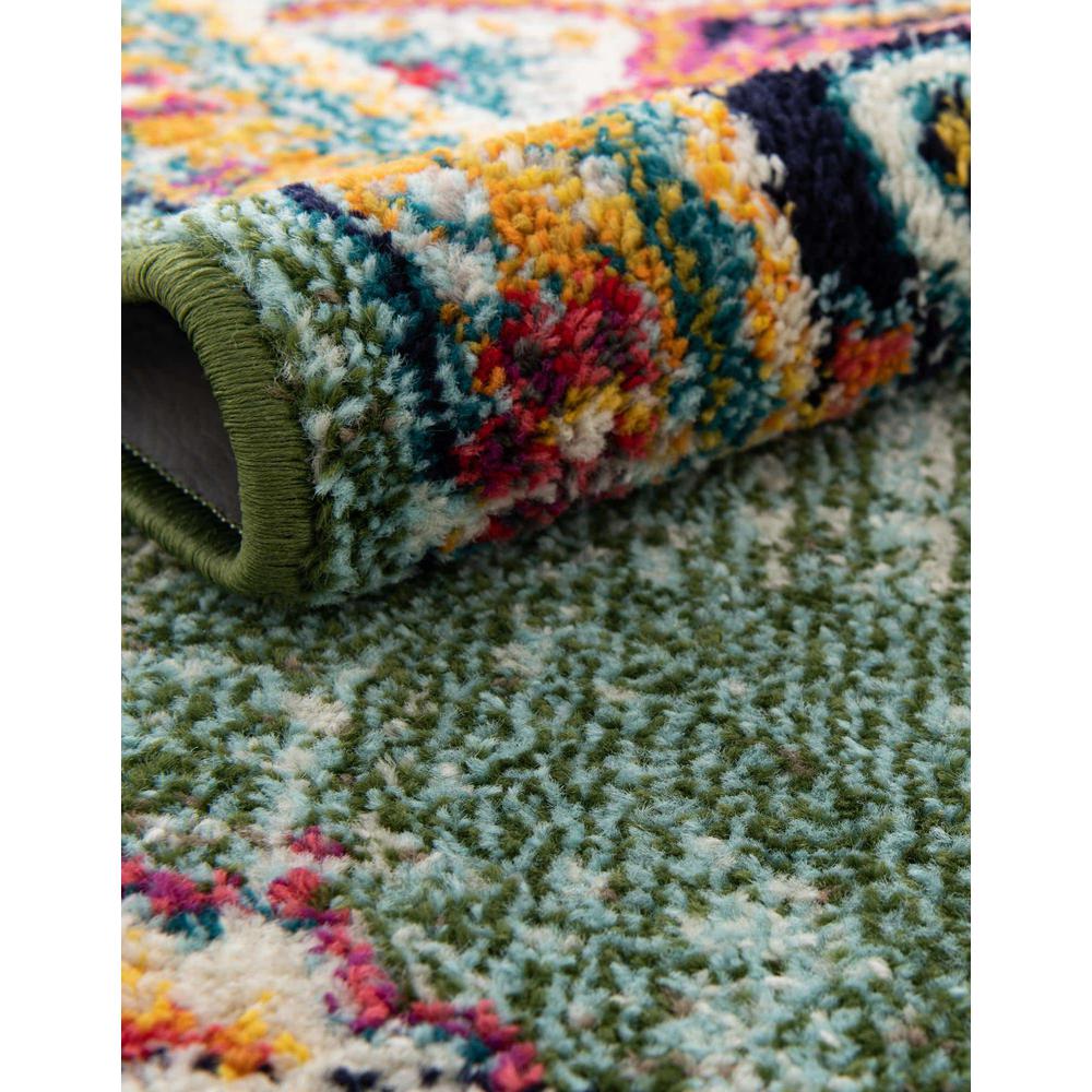 Penrose Alexis Area Rug 6' 1" x 6' 1", Square Green. Picture 4