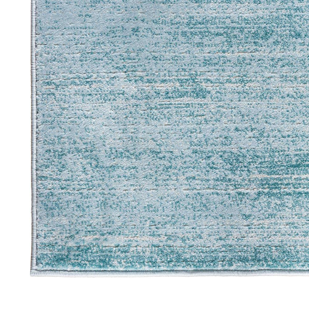 Uptown Madison Avenue Area Rug 7' 10" x 7' 10", Square Turquoise. Picture 8