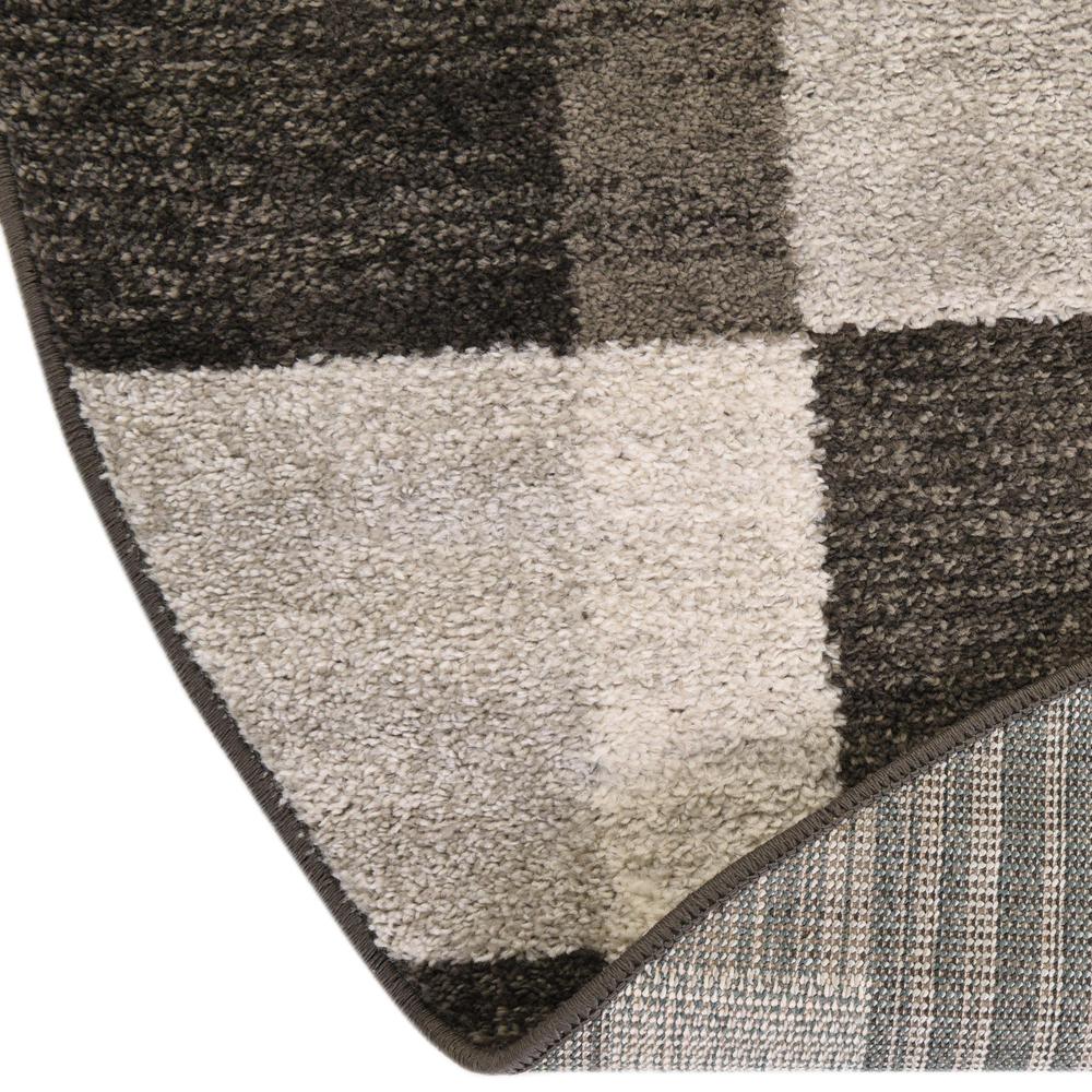 Autumn Collection, Area Rug, Gray, 5' 3" x 8' 0", Oval. Picture 5