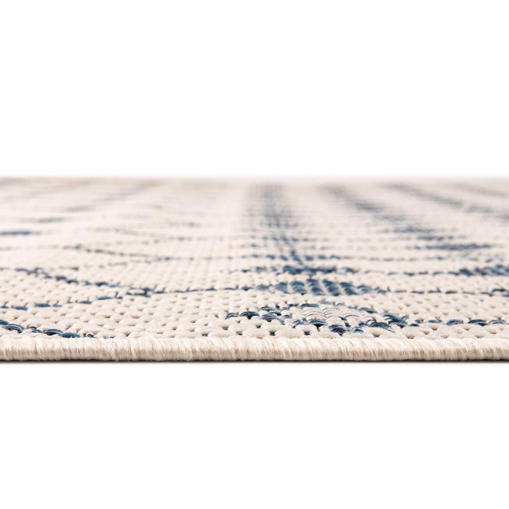 Outdoor Trellis Collection, Area Rug, Ivory, 5' 3" x 7' 10", Rectangular. Picture 4