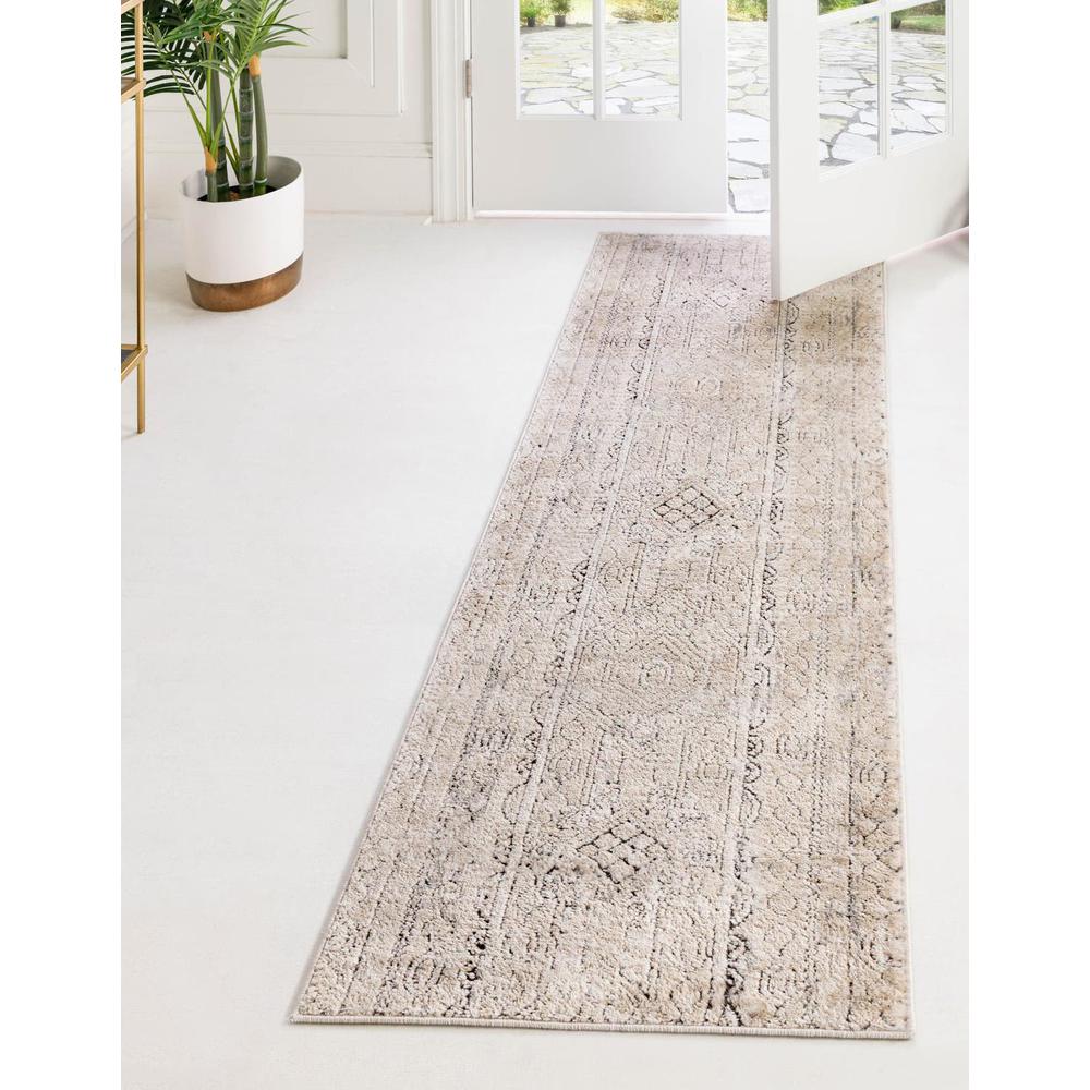 Portland Depoe Area Rug 2' 7" x 13' 1", Runner Ivory. Picture 2