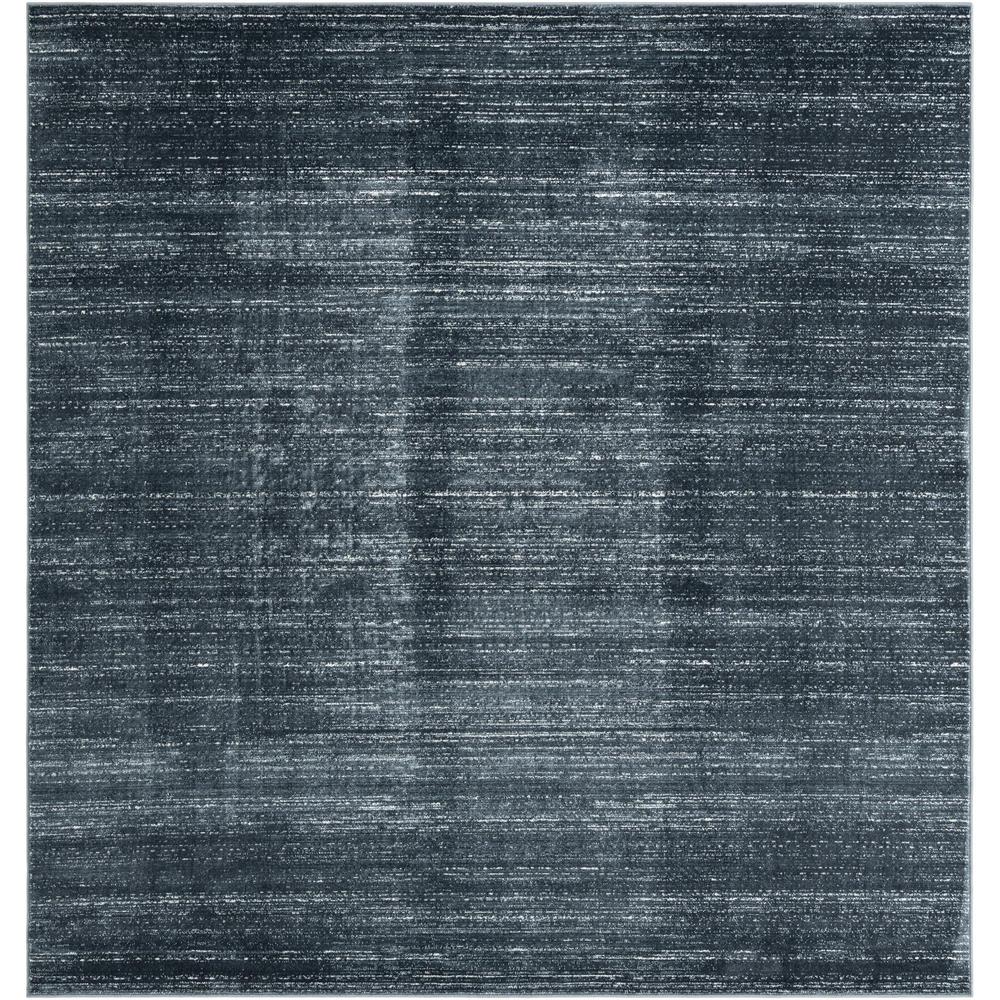 Uptown Madison Avenue Area Rug 7' 10" x 7' 10", Square Navy Blue. Picture 1