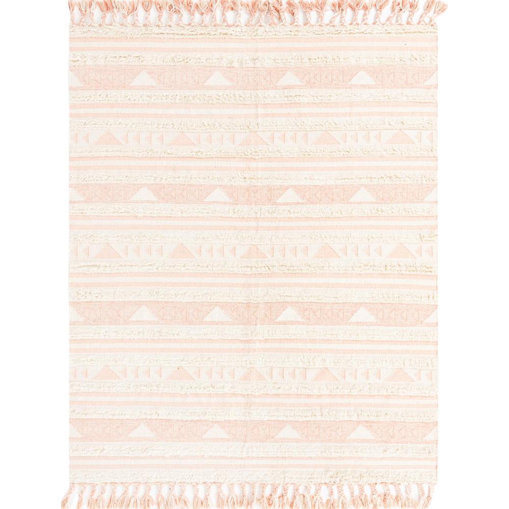 Mesa Collection, Area Rug, Baby Pink, 8' 0" x 10' 0", Rectangular. The main picture.