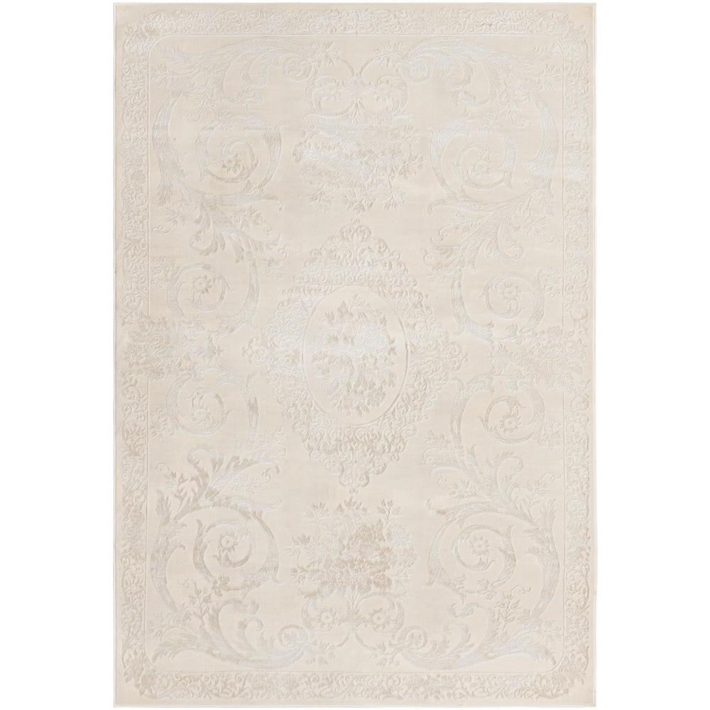 Finsbury Diana Area Rug 6' 0" x 9' 0", Rectangular Ivory. Picture 1