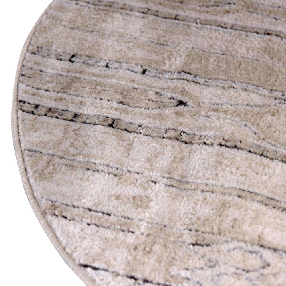 Portland Orford Area Rug 7' 10" x 7' 10", Round Ivory. Picture 7