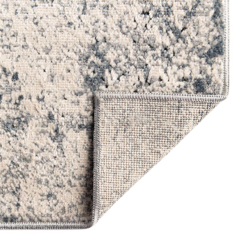 Chateau Quincy Area Rug 5' 0" x 5' 0", Square Gray. Picture 7