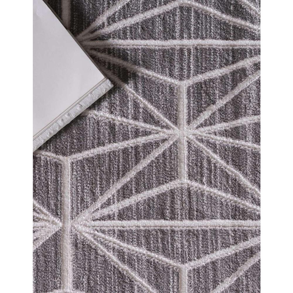 Uptown Fifth Avenue Area Rug 2' 0" x 3' 1", Rectangular Gray. Picture 4